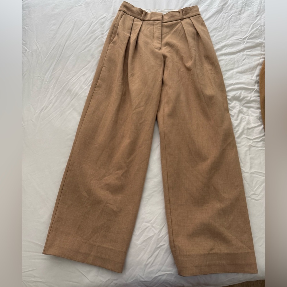 Babaton pleated pants from aritzia